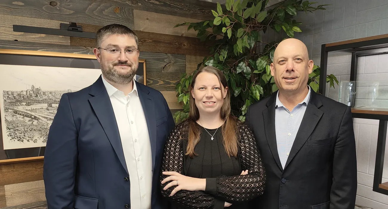 The Aldwell team at their Cincinnati office